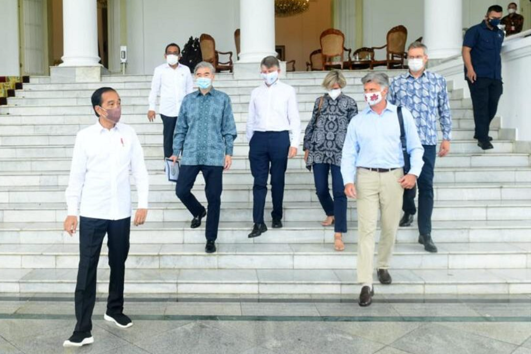 Presiden Joko Widodo diagendakan untuk meninjau Persemaian Modern Rumpin yang terletak di Kecamatan Rumpin, Kabupaten Bogor.