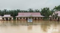 Warga Desa Aliantan di Rokan Hulu Tetap Waspada meski Banjir Surut