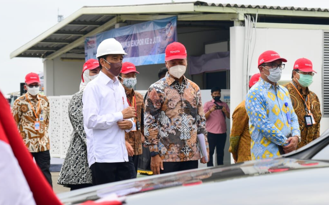Ekspor Produk Mobil ke Australia, Presiden: SDM-SDM Indonesia Miliki Kualifikasi yang Sangat Baik