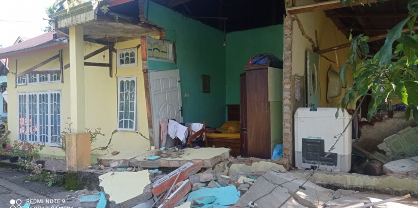 Sebanyak 1.765 Rumah Terverifikasi Tingkat Kerusakan Pasca Gempa M 6.1 Guncang Sumbar