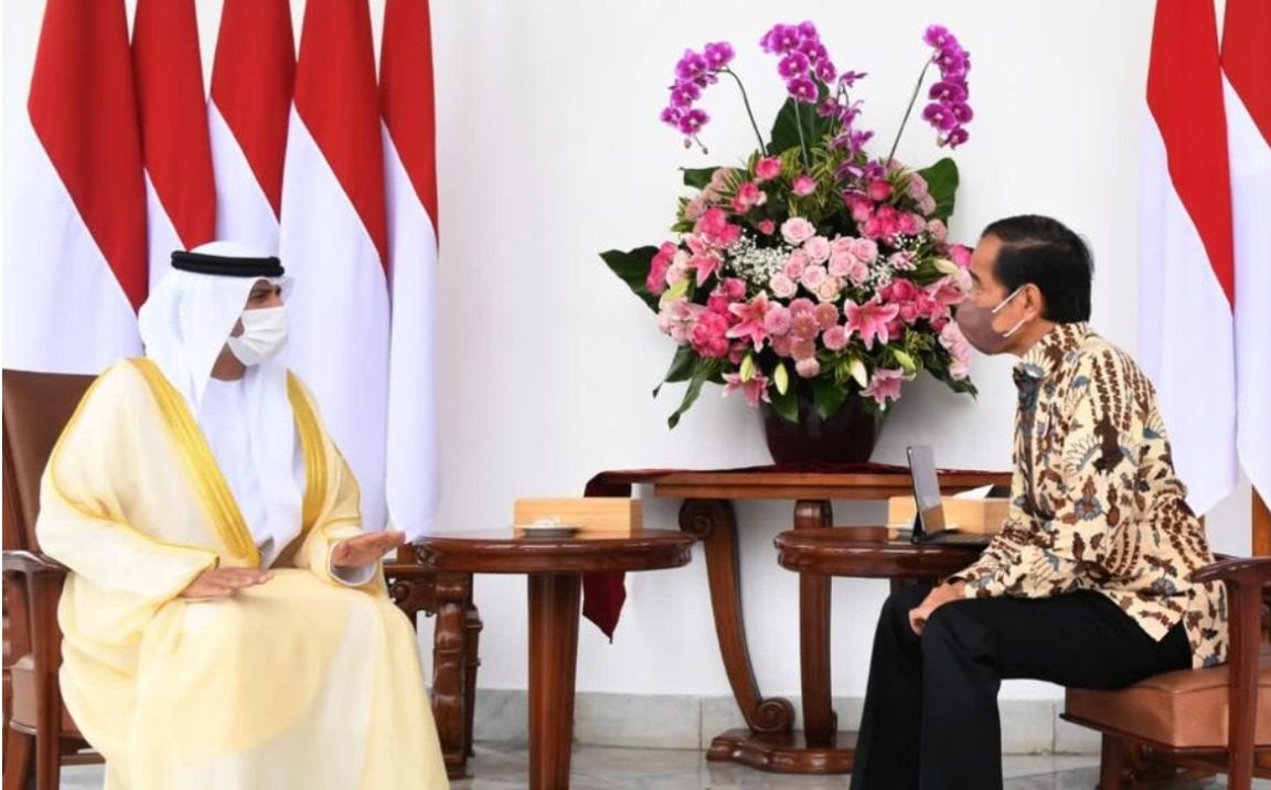 Presiden Jokowi Bertemu Delegasi Persatuan Emirat Arab, Bahas Tindak Lanjut Investasi Kedua Negara