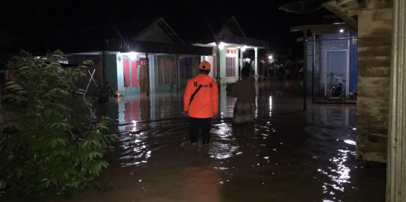Sebagian Wilayah Terdampak Banjir di Kabupaten Tapin Berangsur Surut