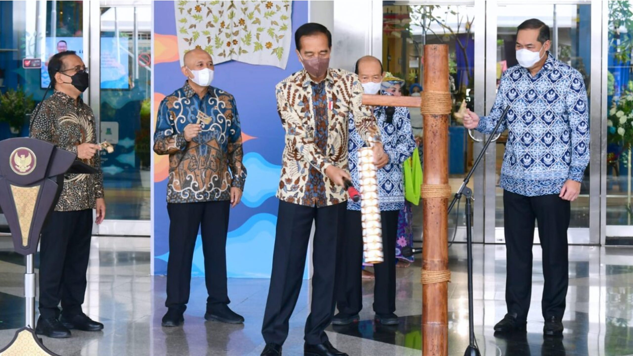 Buka Inacraft 2022, Presiden Jokowi Ajak Masyarakat Cintai Produk Kerajinan Dalam Negeri
