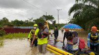 Banjir di Kabupaten Tanah Bumbu Akibatkan 23 Jiwa Mengungsi 