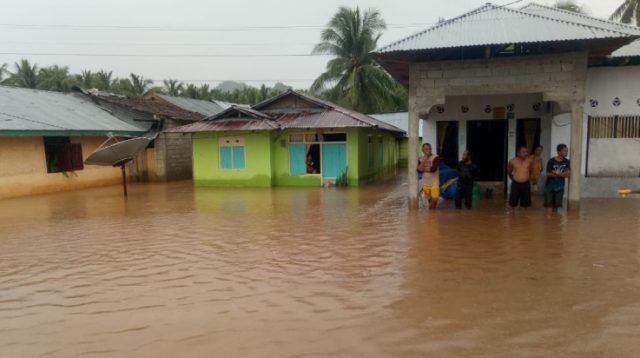 Banjir di Pohuwato Gorontalo, 40 Rumah Warga dan Lahan Pertanian Terdampak 