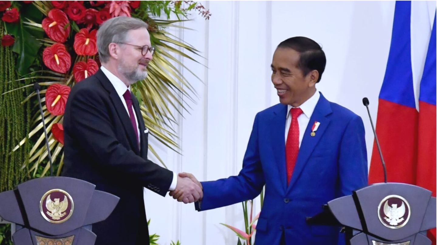 Presiden Sambut Kunjungan Perdana PM Ceko ke Indonesia