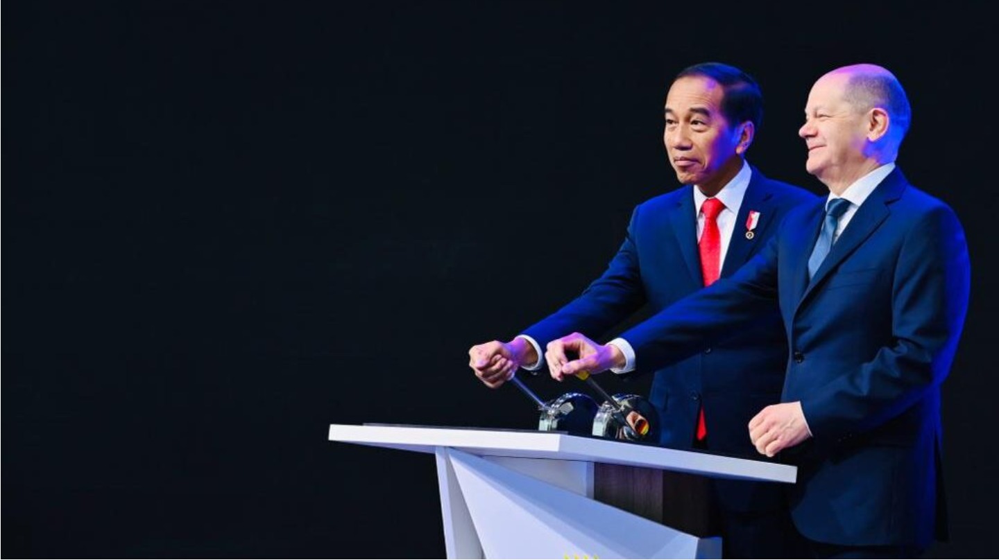 Presiden Buka Paviliun Indonesia di Hannover Messe 2023