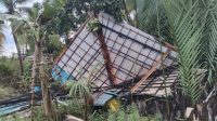 Angin Kencang, 2 Rumah Warga Kabupaten Banjar Rusak