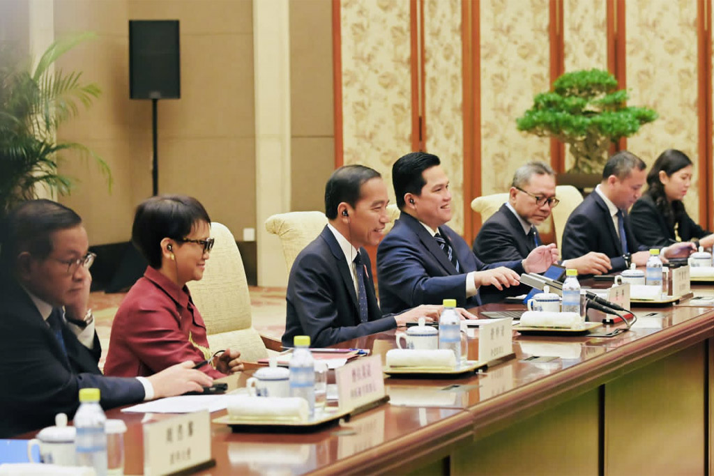 Mendag Zulkifli Hasan Dampingi Presiden Jokowi di Forum Bisnis Indonesia-RRT